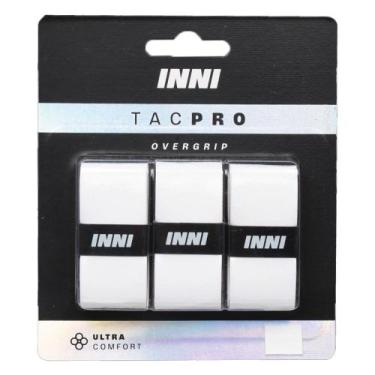 Imagem de Overgrip Inni Tac Pro Com 03 Unidades Branco