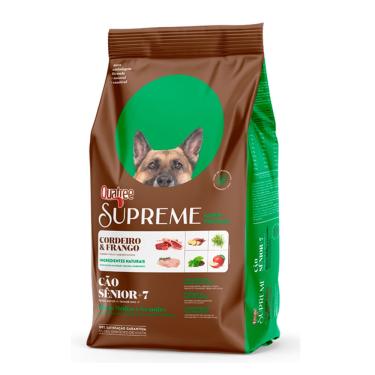 Imagem de Ração Quatree Supreme Cães Sênior + 7 Raças Médias e Grande Cordeiro e Frango - 15kg