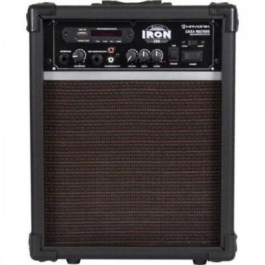 Imagem de Caixa Multiuso Hayonik Iron Classic 200 30W Bluetooth Preta