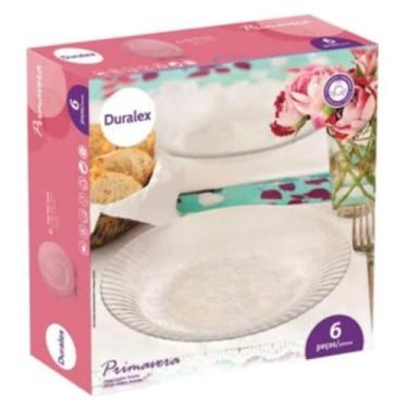 Imagem de Jogo Com 6 Pratos Fundos Primavera 22,4 Cm Nadir