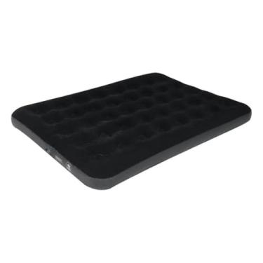 Imagem de Colchão Inflável Casal Até 300kg Camping Deluxe Comfort Preto(Preto)