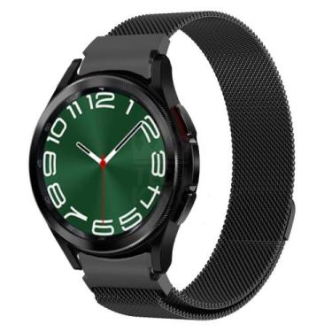 Imagem de Pulseira Com Fecho Imã Em Aço Inoxidável Para Watch6 47Mm - Tech King