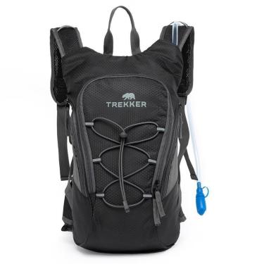 Imagem de Mochila Hidratação Trekker Esportiva Unissex Bolsa Refil D'água Bike Treino Corrida Esportes-Unissex