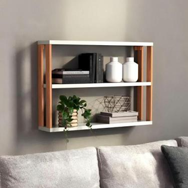 Imagem de Prateleira de Parede Industrial Suspensa Dalla Costa 100%MDF - Pradel 