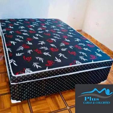 Imagem de Cama Box Casal Conjugada Ortopédico (5cm) Colchão dos Sonhos
