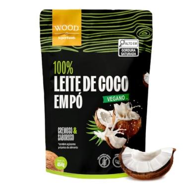 Imagem de Leite de Coco em Pó 100% Puro Vegano Sem Lactose 454g