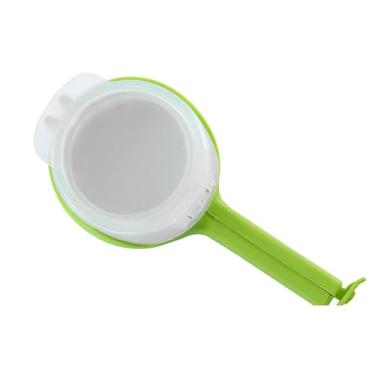 Imagem de Prendedor Clipe para Fechar e Vedar Embalagens com Bico Verde