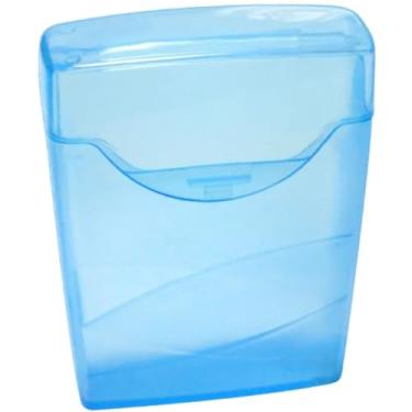 Imagem de Estojo Organizador Grande para Porta Cotonete Hastes 48 Und (Azul)