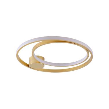 Imagem de Plafon Skylight Ilusion 4032 Led Bivolt Dourado-branco