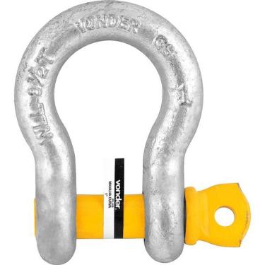 Imagem de Manilha P- Cabo De Aço 1-4 Curva Pesado Galv Vonder Plus