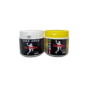 Imagem de Combo Cola 500g + Tira cola 500g Pasta - Handcola, Dourado