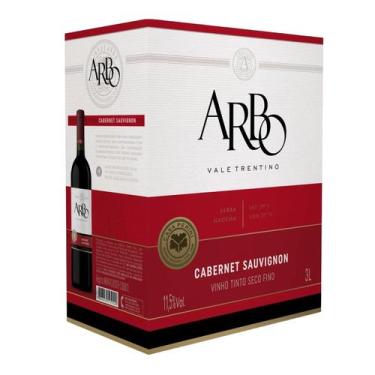Imagem de Vinho bag in box arbo cab. sauvig tinto 3lt