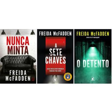 Imagem de Kit Nunca minta + A sete chaves + O detento - Freida McFadden - Arquei