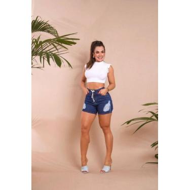 Imagem de Shorts jeans - tempojeans, Azul, 44