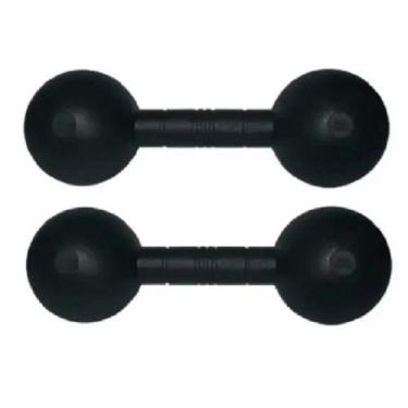 Imagem de Par De Halteres Injetados 4Kg Fitness Academia Ginástica - IPIRANGA FI