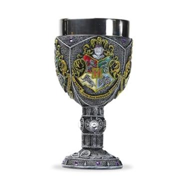 Imagem de Enesco O Mundo Mágico de Harry Potter Hogwarts Estatueta decorativa de cálice de Hogwarts, 18 cm, multicolorido