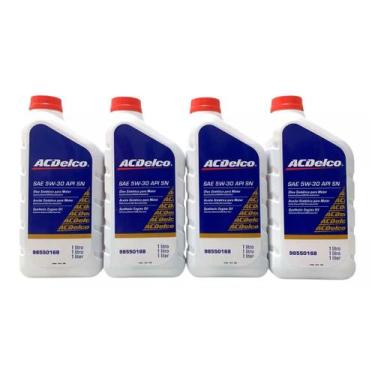 Imagem de 4L Óleo Lubrificante SAE 5W-30 Sintético Acdelco