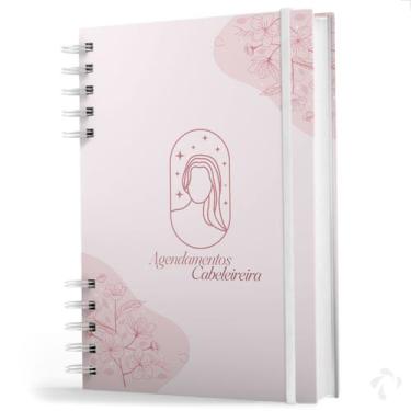 Imagem de Agenda Cabeleireira Agendamentos com forma pagamento Rosa - NISTI PRIN