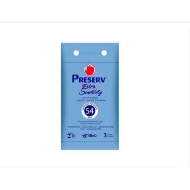 Imagem de Preservativo Preserv Extra Sensitivity C/ 3 Camisinhas