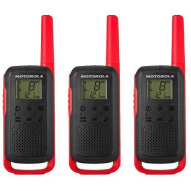 Imagem de Walkie Talkie Radio Ie Recarregavel Motorola Talkabout T210TP 22 Canai