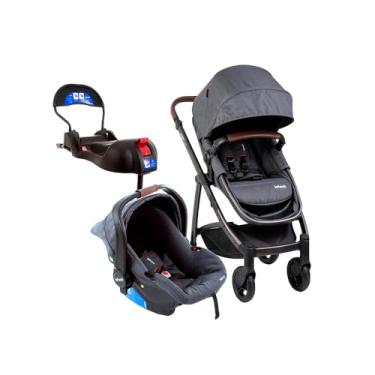Imagem de Travel System Infanti, Epic Lite Trio, com Isofix, Black Deep