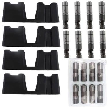 Imagem de HLUCHY Válvula De Gerenciamento Combustível Ativa, 16 Peças, Elevadores Rolos Hidráulicos E Bandejas Guia 12569256 12645725, Substituição Para Gmc Cadillac Chevy Buick Pontiac 4.3L 5.3L 6.0L 6.2L