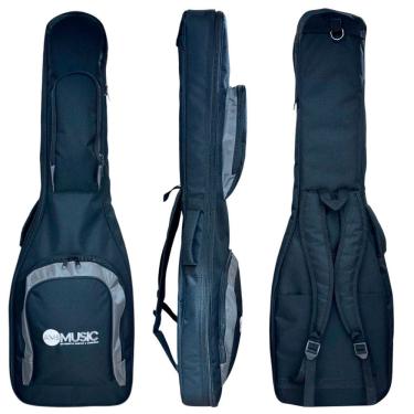 Imagem de SEMI CASE RÍGIDO P/ CONTRA BAIXO PRETO "AMS"