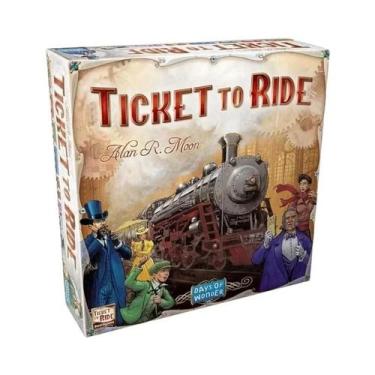 Imagem de Jogo De Tabuleiro Multijogador Familiar Para Viajar Trilhos E Velas, J