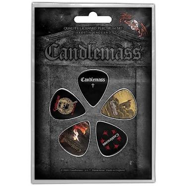 Imagem de Candlemass Conjunto de palhetas de guitarra nº 1 Nightfall 5 peças Plectrum