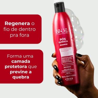 Imagem de Shampoo Pós Química Salon Opus 350ml - Salon Opus Tratment