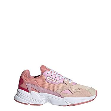 Imagem de Tênis casual feminino Adidas Falcon Originals, Ecru Tint S18/Icey Pink F17/True Pink, 6