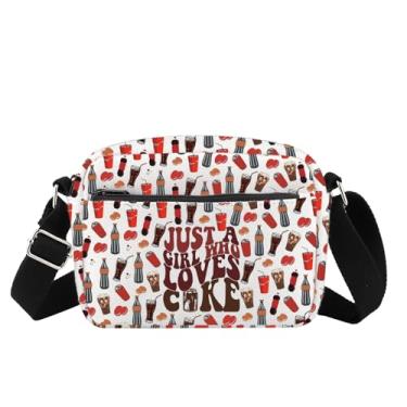 Imagem de So-da Inspire Bolsa tiracolo So-da Addict Gift Drinker Lovers Gift Drink Lover Shoulder Bag Diet Drinks Messenger Bag, Loves Co Hb