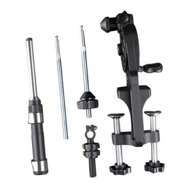 Imagem de Dynwave Equipamento de enrolador de linha de pesca, acessórios ajustáveis, estação de enrolamento, máquina de enrolar linha de pesca para pescadores, homens e, com Poste de Linha