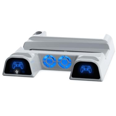 Imagem de Base Cooler Dobe, Resfriamento Suporte Carregador, 2 Controles, Pra Ps5