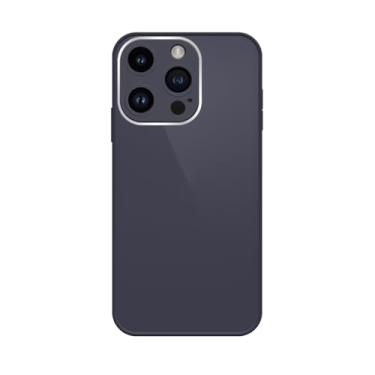 Imagem de Capinha Compativel com iPhone 13 Pro Verso Vidro Reflexivo Bordas de Silicone Luxuosa Premium Com Proteção de Camera