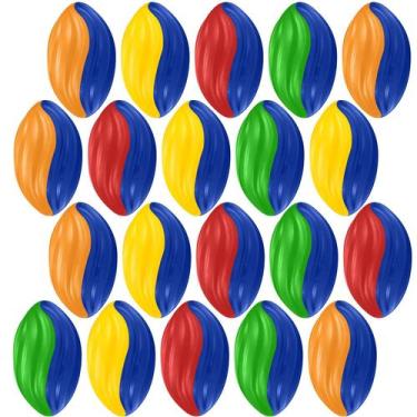 Imagem de Foam Football Jerify Mini de 7 polegadas para festas infantis, pacote 