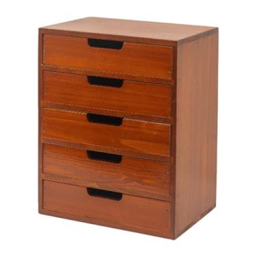 Imagem de predolo Organizador de Mesa de Madeira Organizador de Mesa para Sala de Estar Cômodas Dormitório