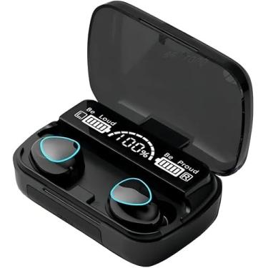 Imagem de Fone de Ouvido Bluetooth M10 5.1 TWS – Graves Potentes, Visor LED, Microfone Estéreo, Redução de Ruído, IPX7 à Prova D’água, Estojo Carregador