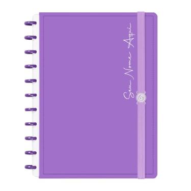 Imagem de Caderno de Disco Inteligente Personalizado Iscool G Solid Colors Lilás