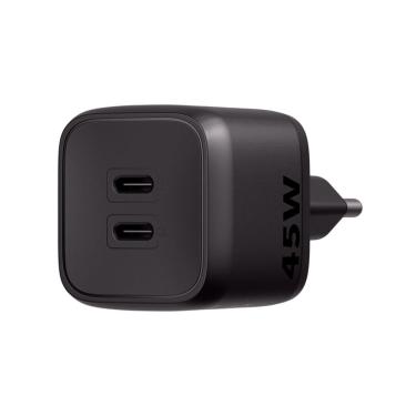 Imagem de Carregador Ultrarrapido 45W C/ 2 Portas USB-C GAN EC20 4820191