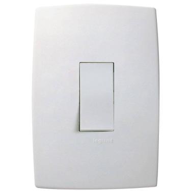 Imagem de Interruptor Simples Vertical Pialplus - 611100 - PIAL