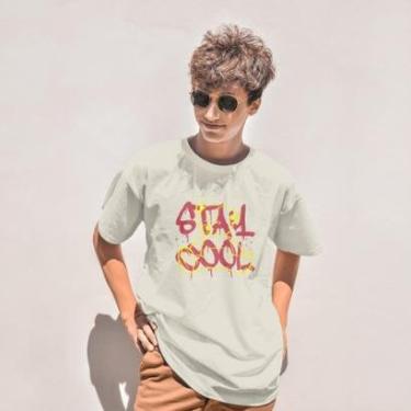 Imagem de Camiseta Masculina Stay Cool Malha Leve Algodão Moderna e Confortável do P ao G1-Masculino