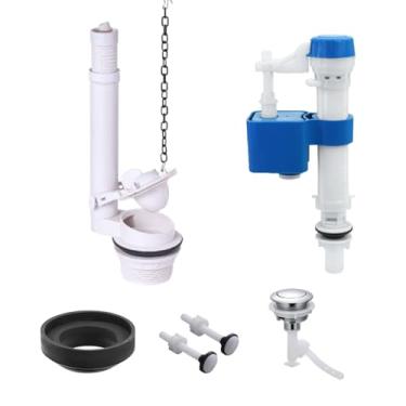 Imagem de KIT REPARO MECANISMO UNIVERSAL COMPLETO ACIONAMENTO SIMPLES PARA CAIXA ACOPLADA DECA, ICASA, CELITE, FIORI, HERVY INCEPA