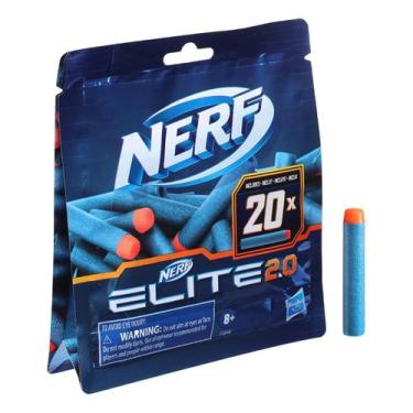 Imagem de Nerf elite 2.0 refil de dardos 20 dardos - hasbro f0040