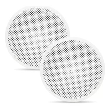 Imagem de Caixa Acústica 140w Embutir Teto Som Ambiente Redonda Leson