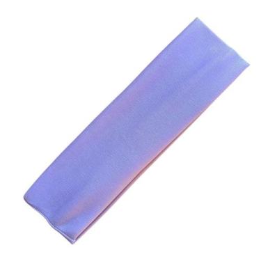 Imagem de Faixa de Cabelo de Tecido Rosa e Lilás - Pistache Acessórios, Roxo