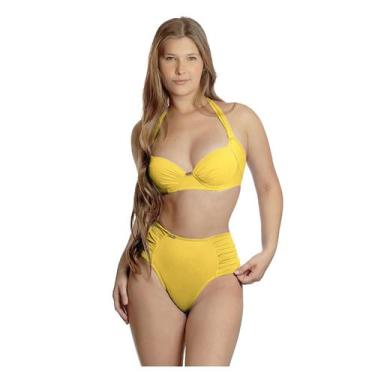 Imagem de Biquíni Plus Size com Bojo e Calcinha Borboleta clássica - Estigma, G,