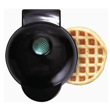 Imagem de Mini Máquina Elétrica Portátil Para Waffles 110v - Máquina Automática Para Waffles E Panquecas, Perfeita Para Café Da Manhã E Lanches Em Cozinha Doméstica, Compacta E Prática