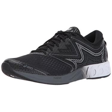 Imagem de ASICS Tênis de corrida masculino Noosa FF, Preto, branco/carbono, 9