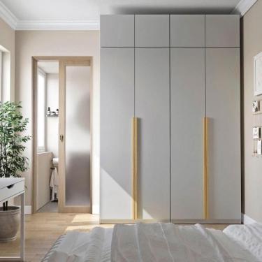 Imagem de Guarda-Roupa Modulado 4 Peças 8 Portas Jade CabeCasa MadeiraMadeira Ci